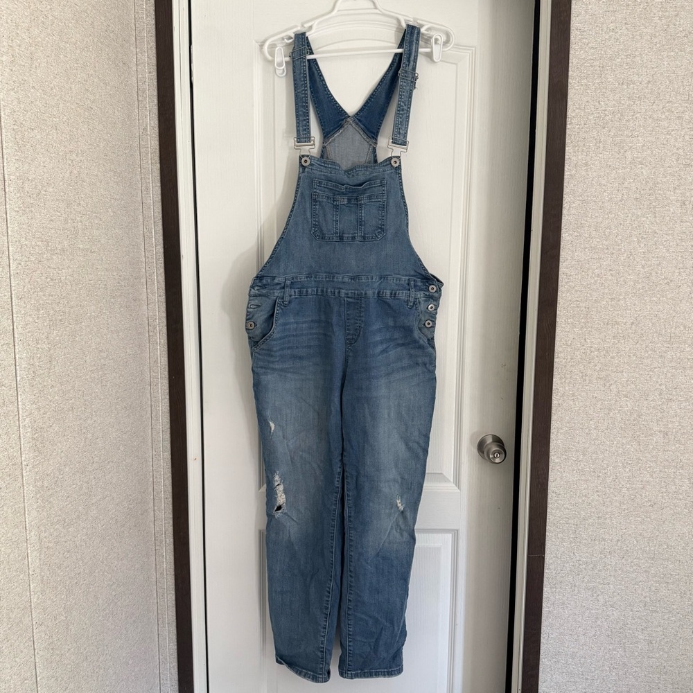 Torrid Denim Blue Overalls